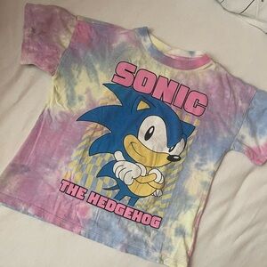 Tie dye Sonic t shirt